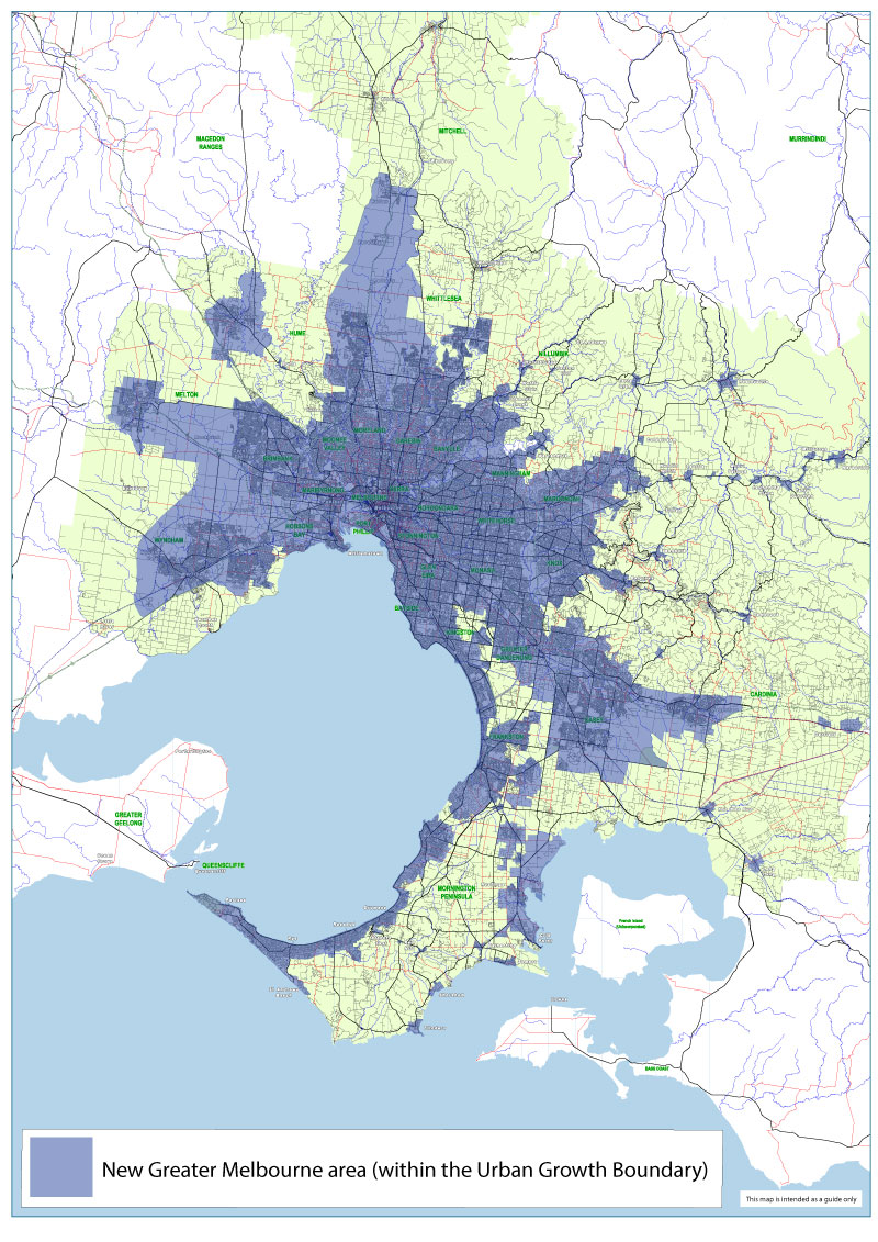 Greater Melbourne and urban zones State Revenue Office